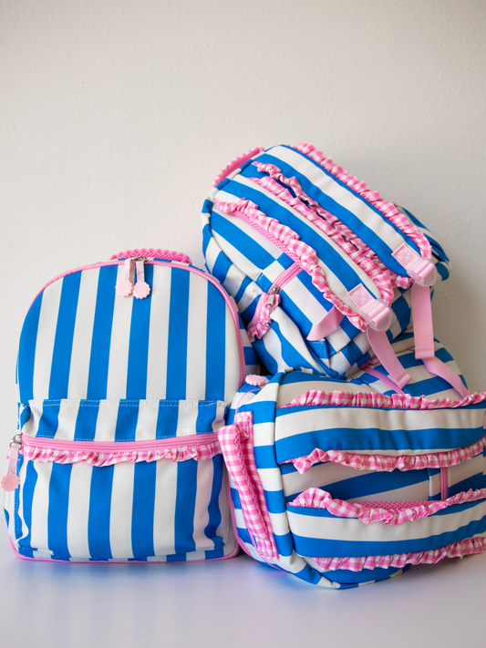 Ridley Backpack - Blue Stripe