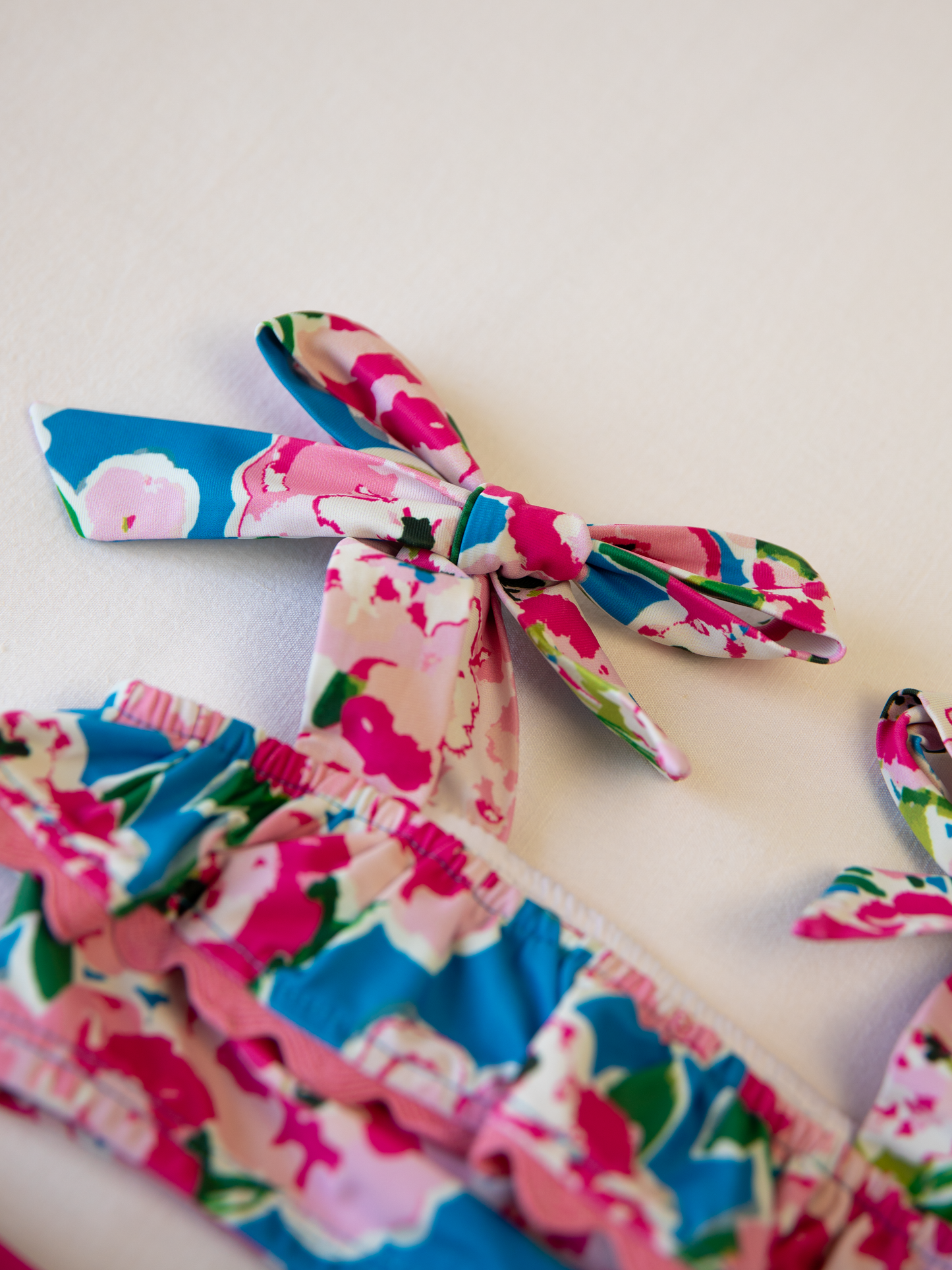 Minnie Skirted Bikini - Joyful Poppies