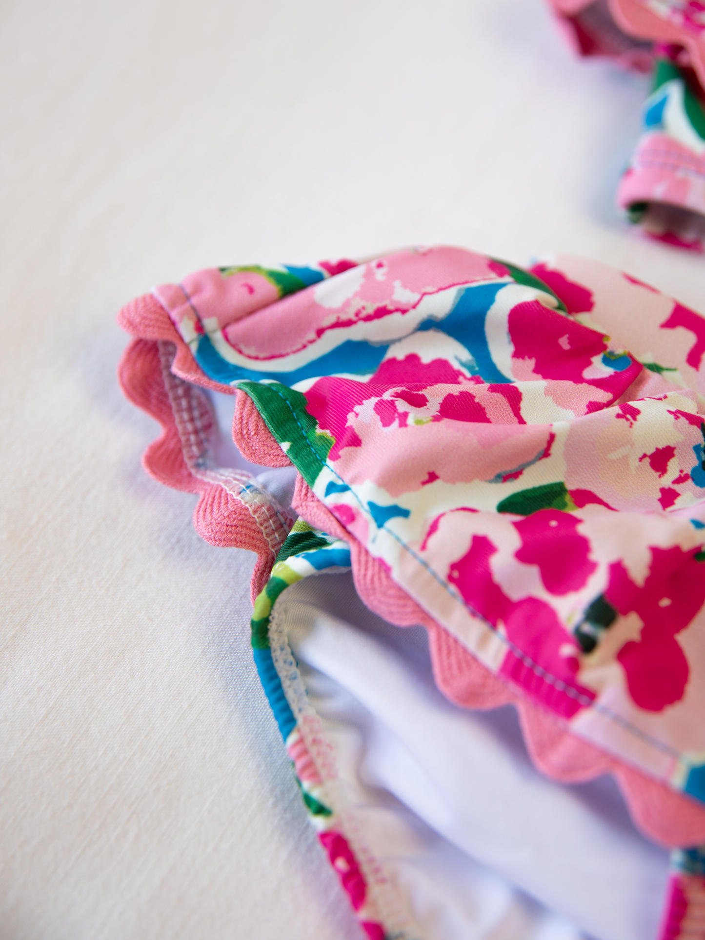 Minnie Skirted Bikini - Joyful Poppies