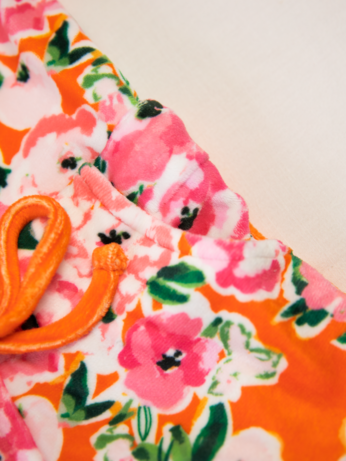 Tiffany Romper - Glowing Pink Flowers