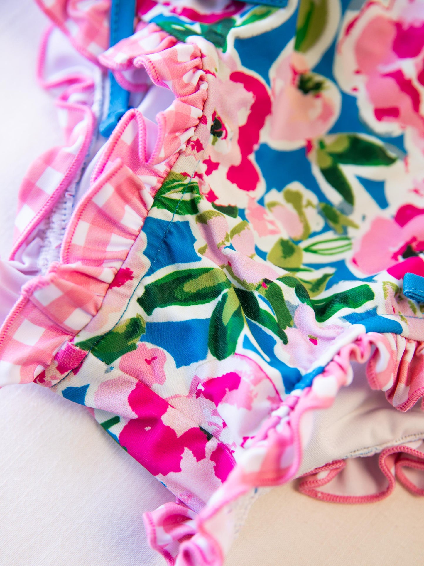Solid Rash Guard - Joyful Poppies