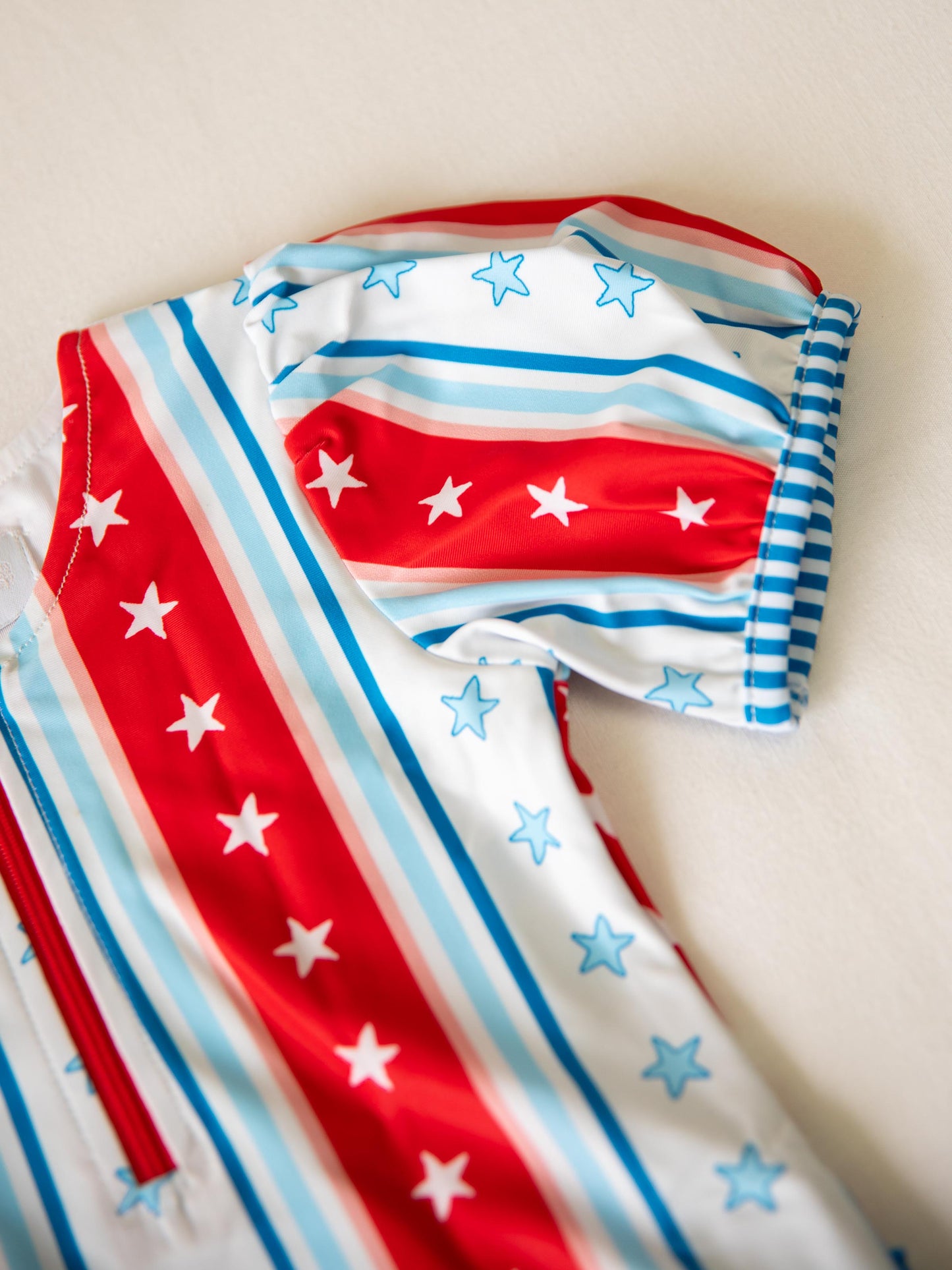 Solid Rash Guard - Bright American Stars