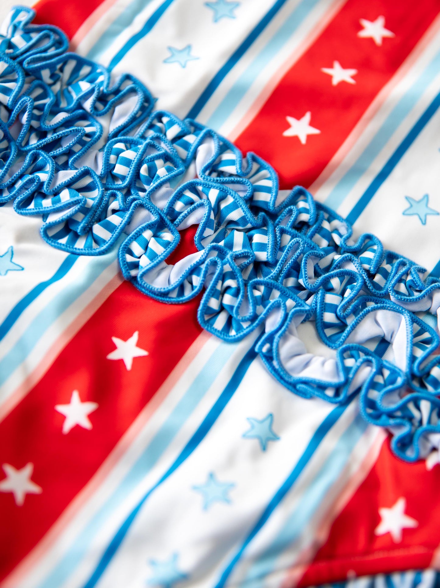 Solid Rash Guard - Bright American Stars