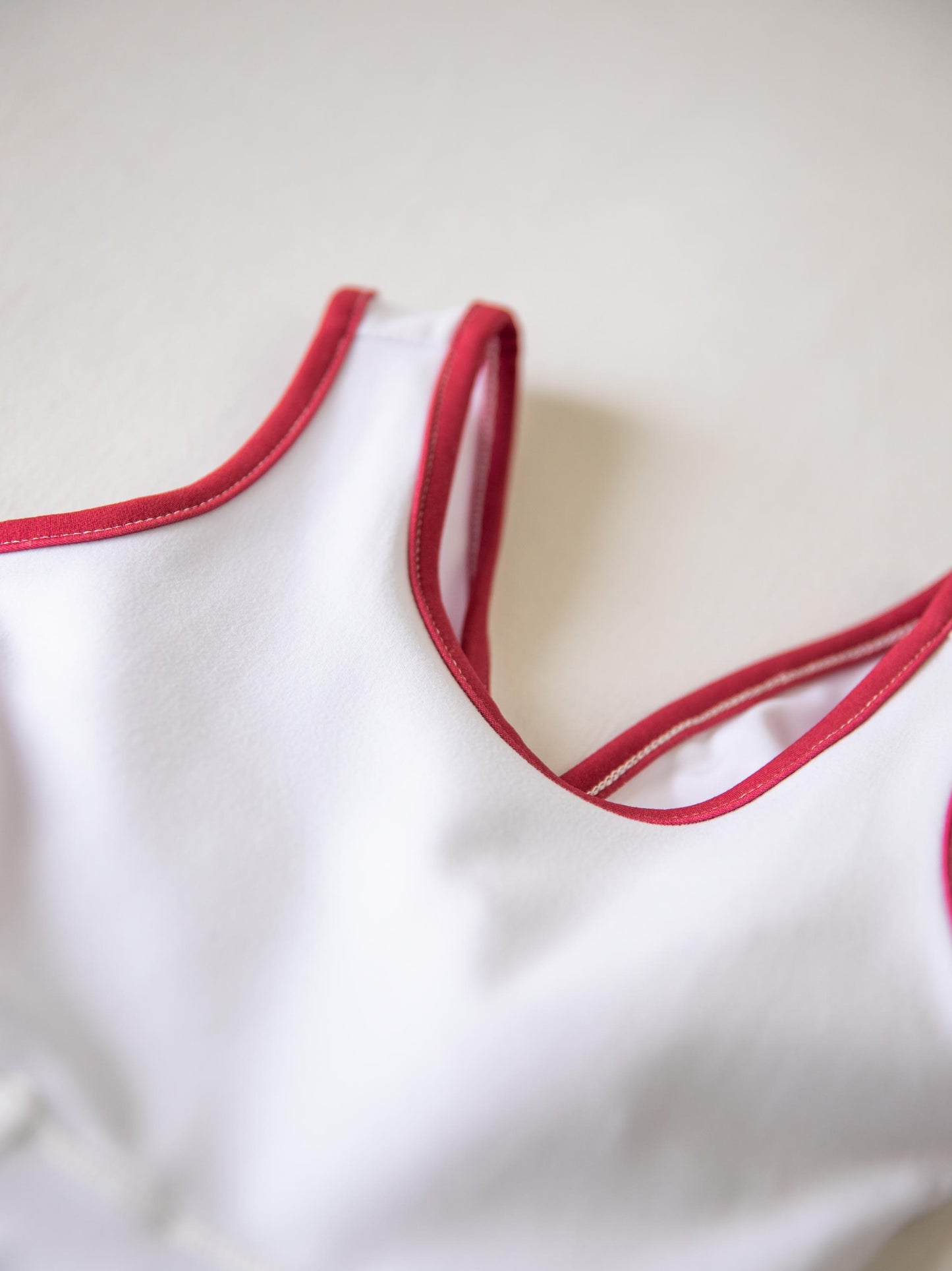 Tennis Dress - White (Size Down)