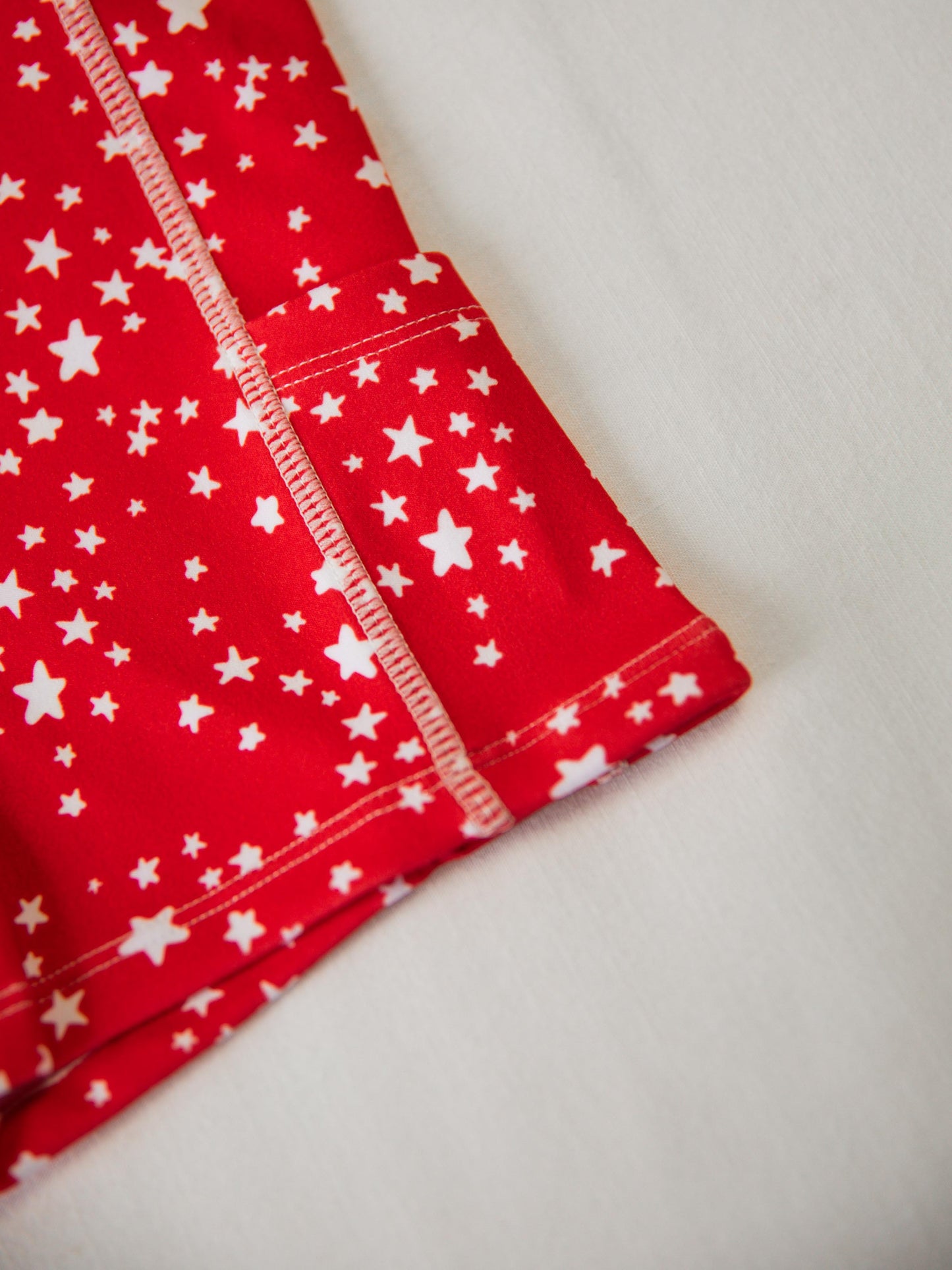 Tennis Dress - Red Stars (Size Down)