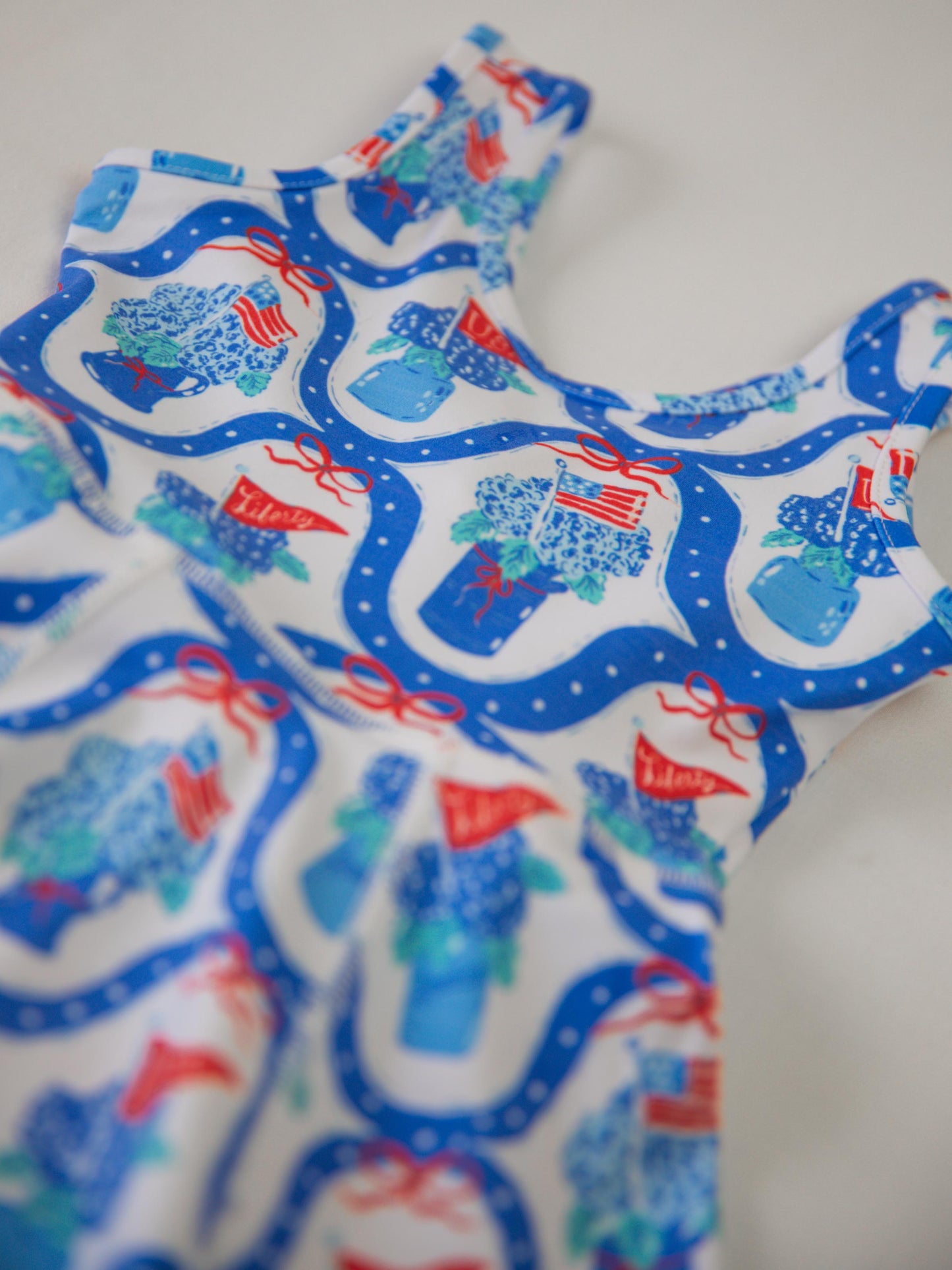 Tennis Dress - Star Spangled Banner (Size Down)