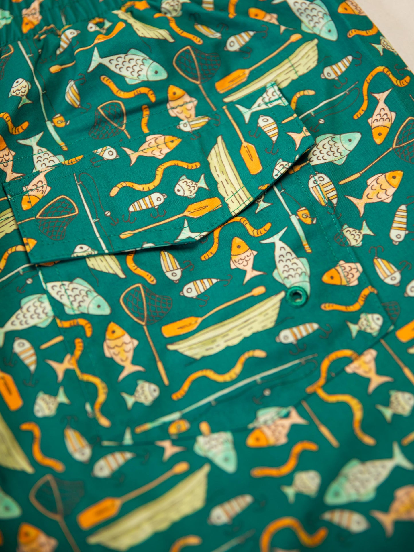Men's Swim Trunks - Gone Fishin'