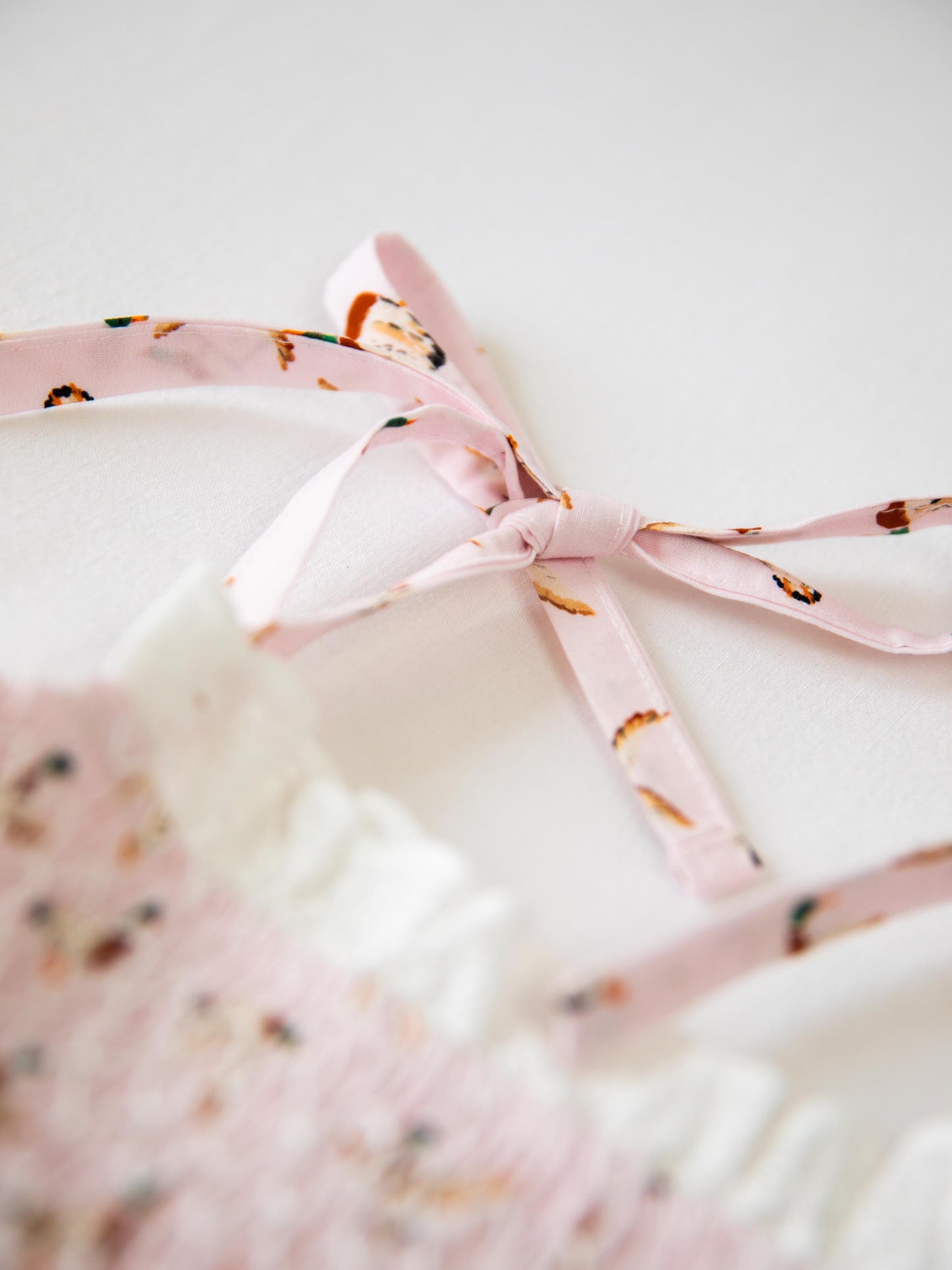 Audrey Smocked Dress - Fly Away Pink