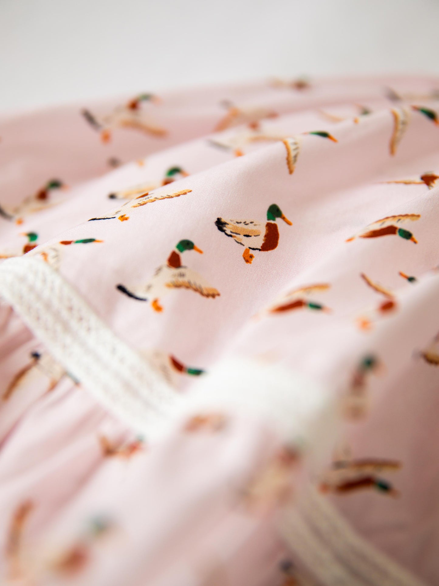 Audrey Smocked Dress - Fly Away Pink