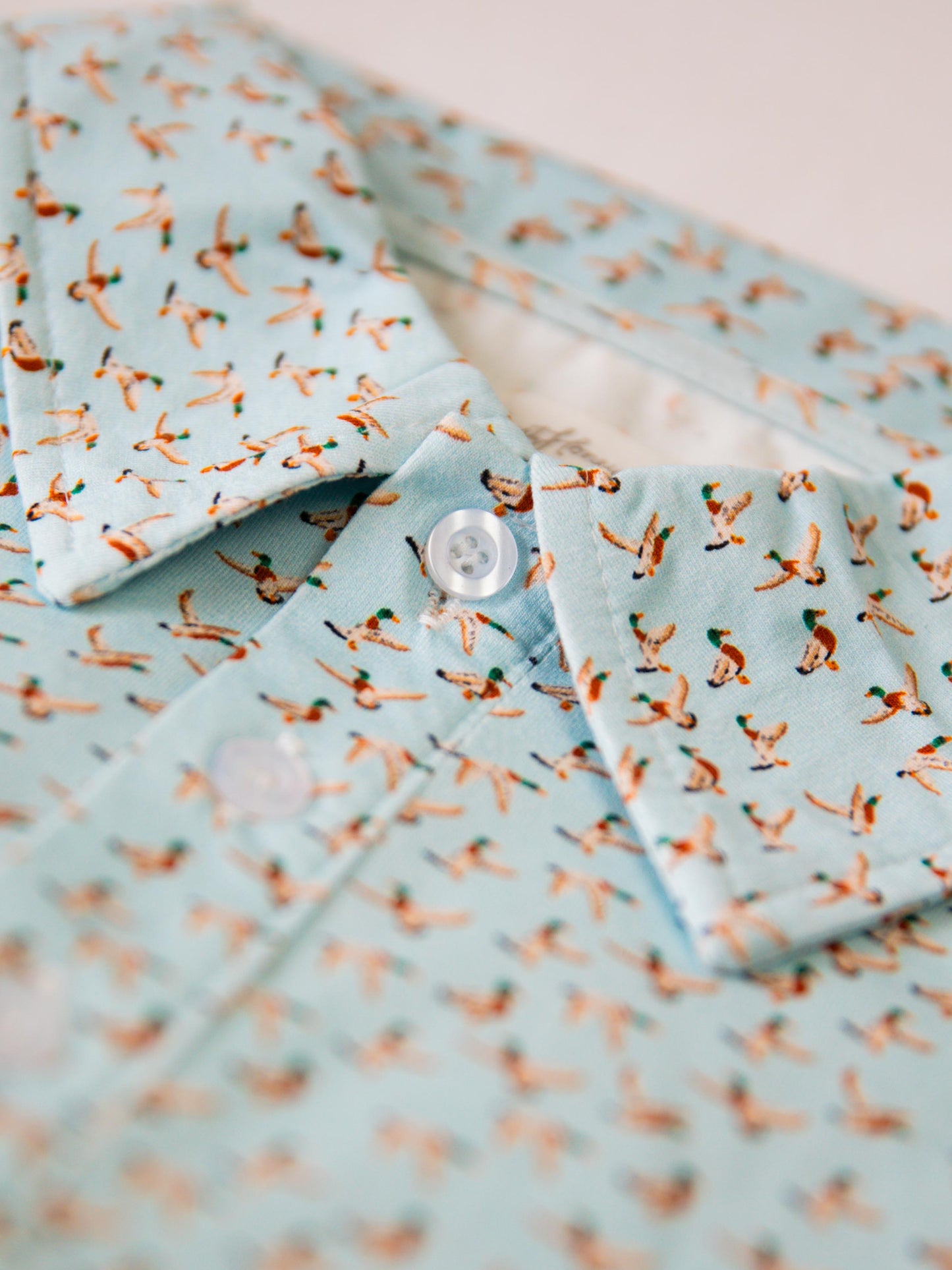 Men's Polo Shirt - Fly Away Blue
