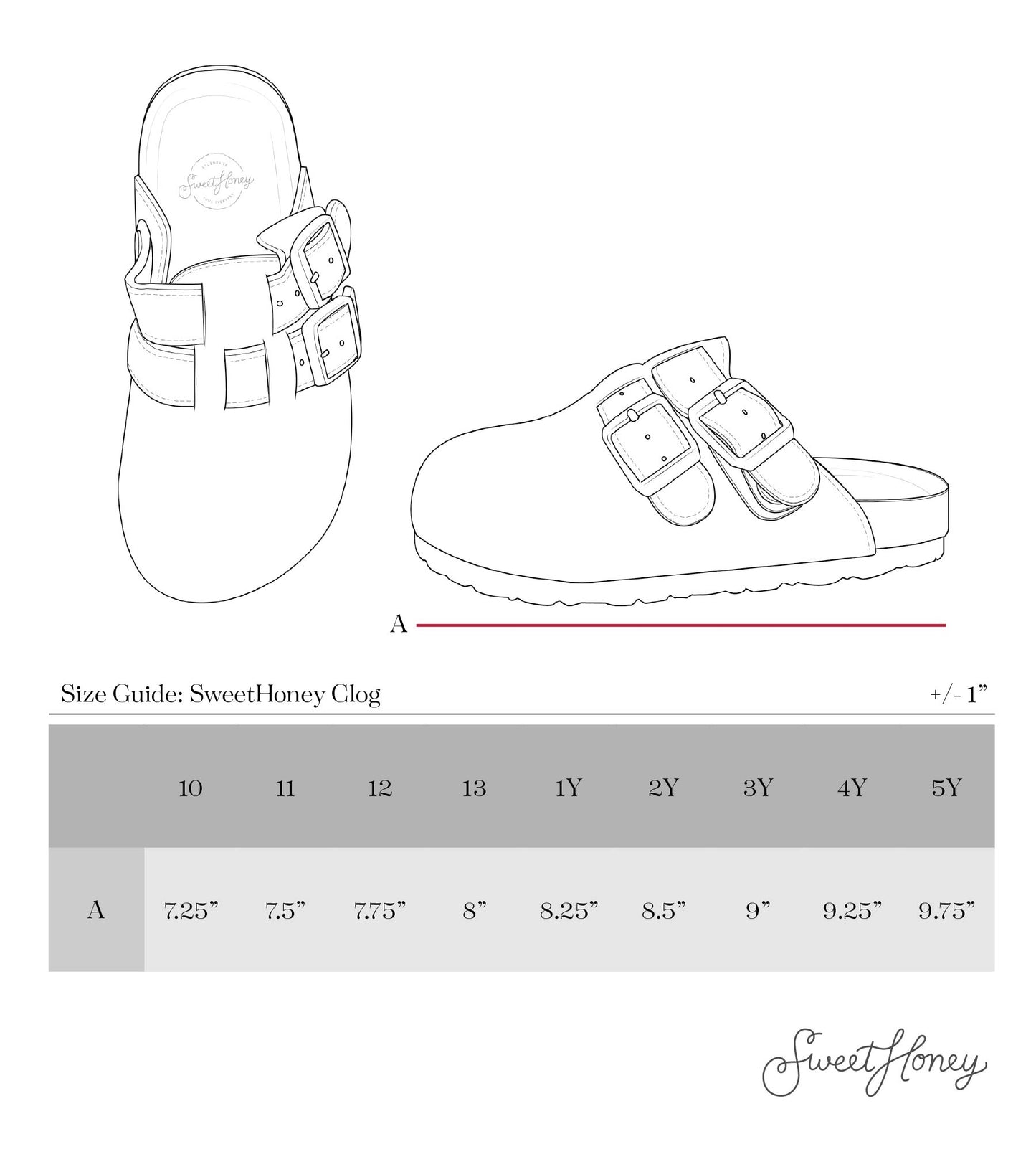 SweetHoney Clog - Light Brown