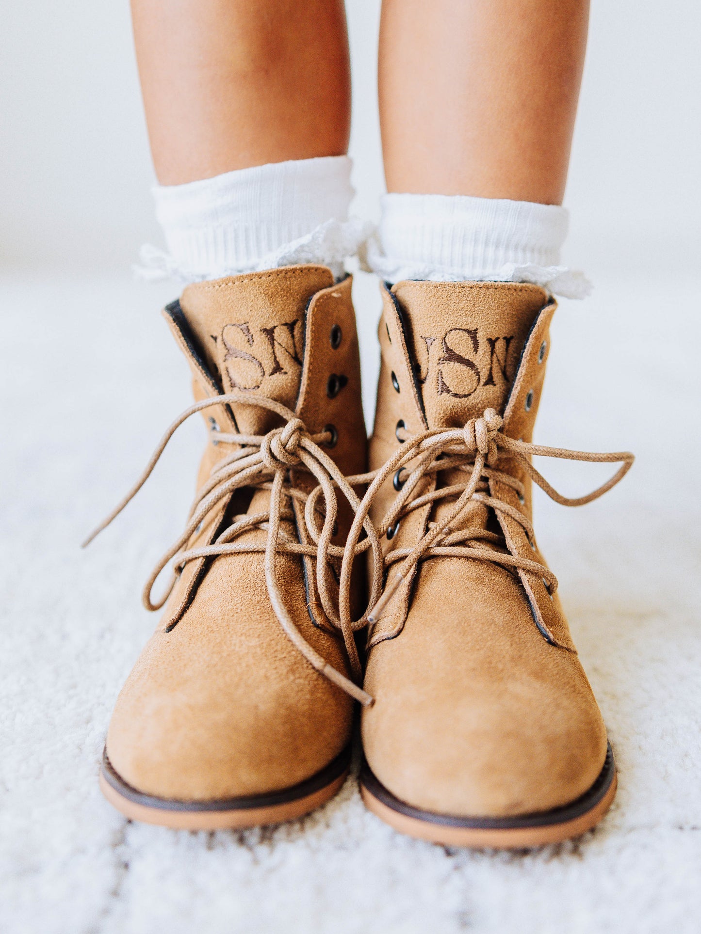 Boot Socks - Eggshell
