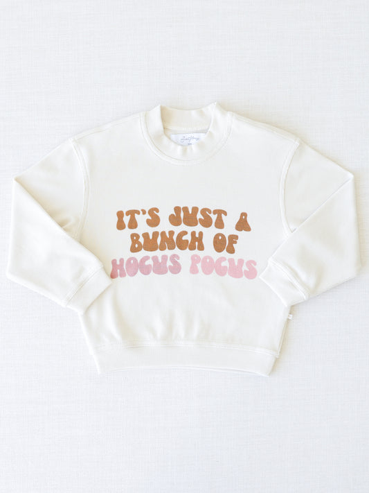 Ribbed Sweatshirt - Bunch of Hocus Pocus