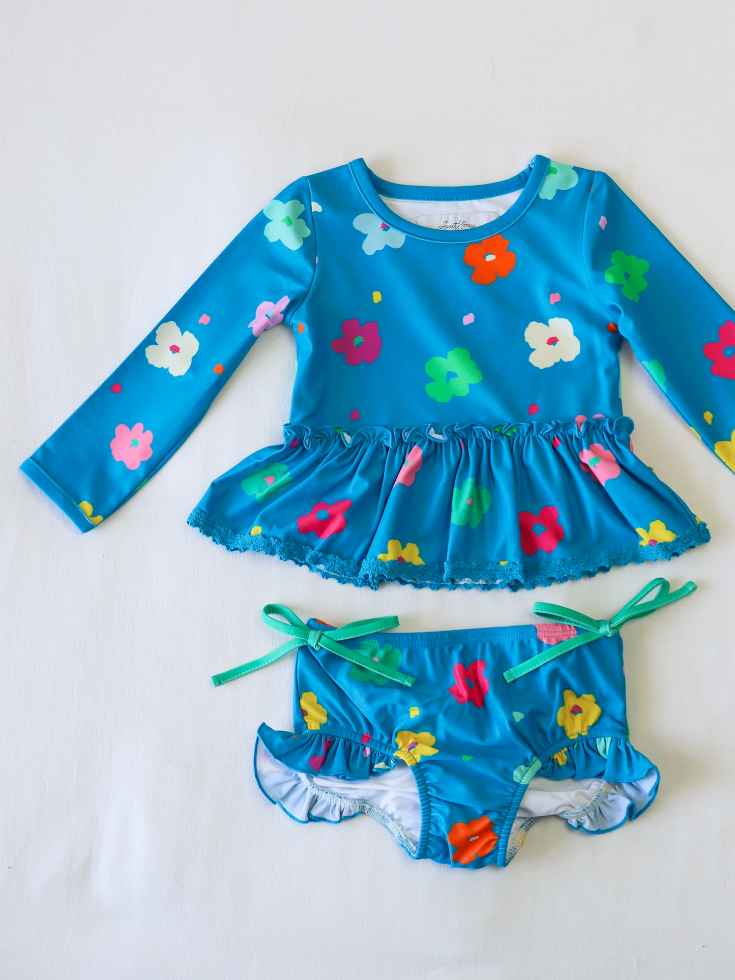 Micah Rash Guard - Playful Blue