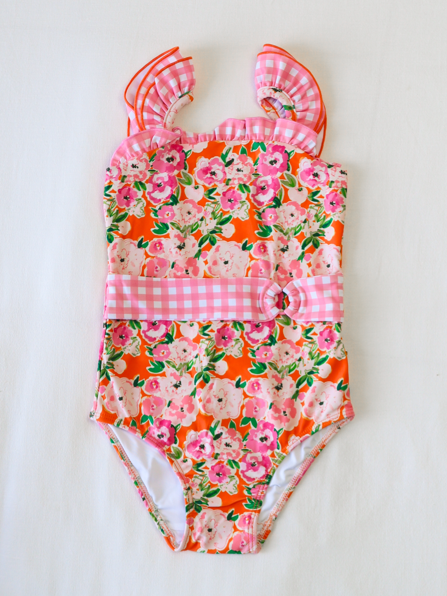 Maisie One Piece - Glowing Pink Flowers