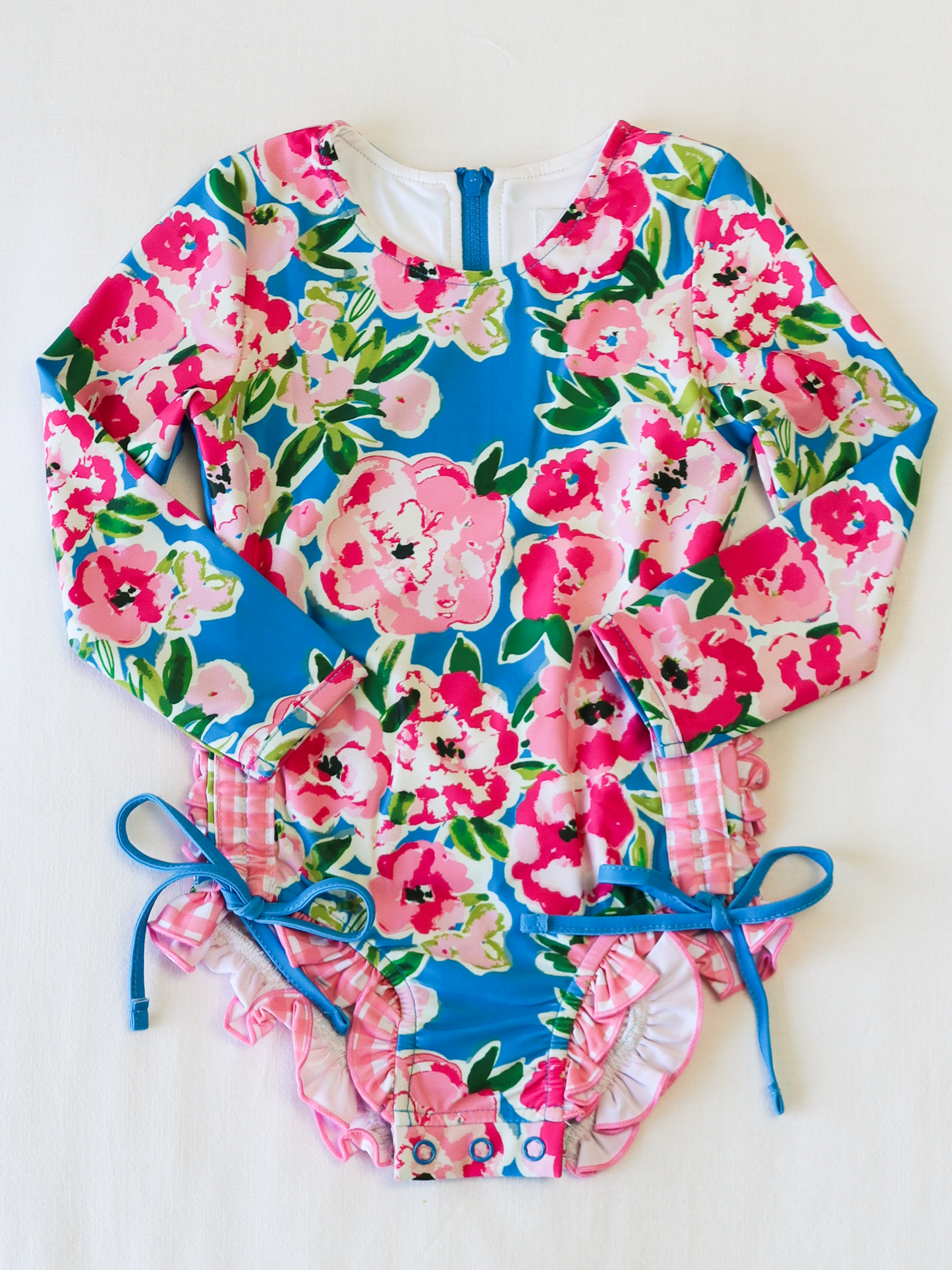 Solid Rash Guard - Joyful Poppies