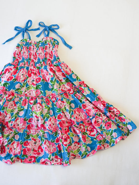 Beach Dress - Joyful Poppies