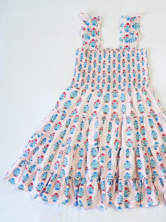 Women's Smocked Tiered Dress - Sweet Nostalgia