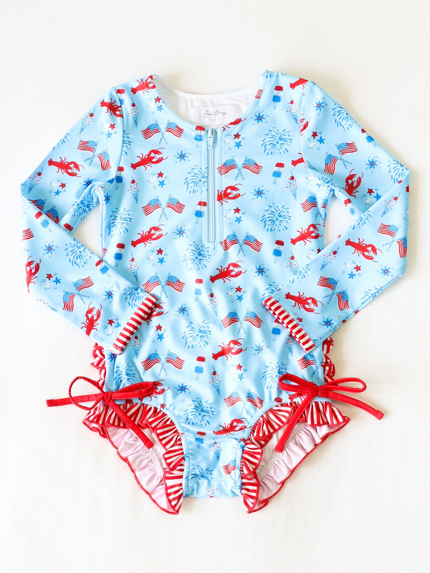 Solid Rash Guard - Let Freedom Ring