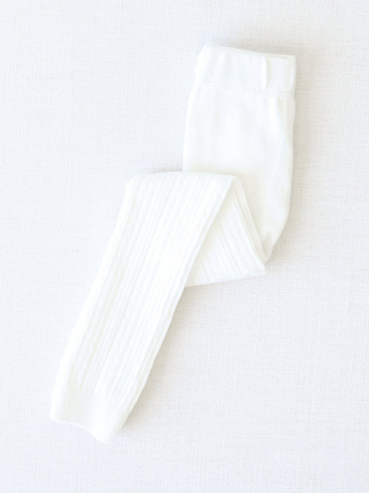 Footless Tights - Eggshell