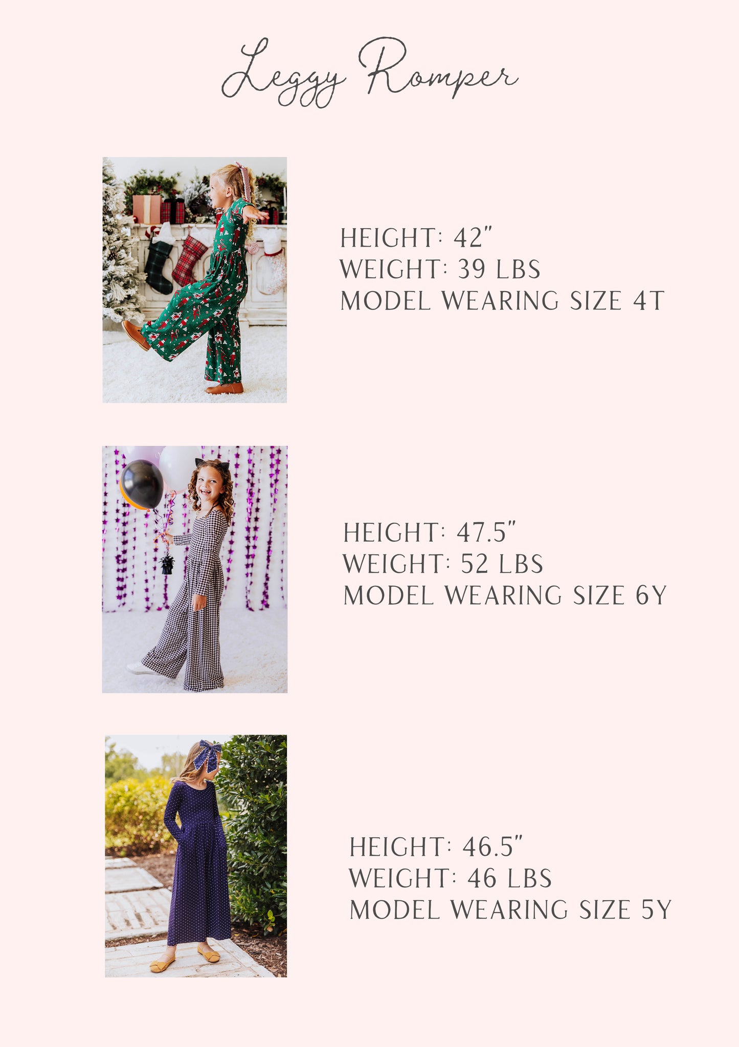 Leggy Romper - Ornaments and Bows