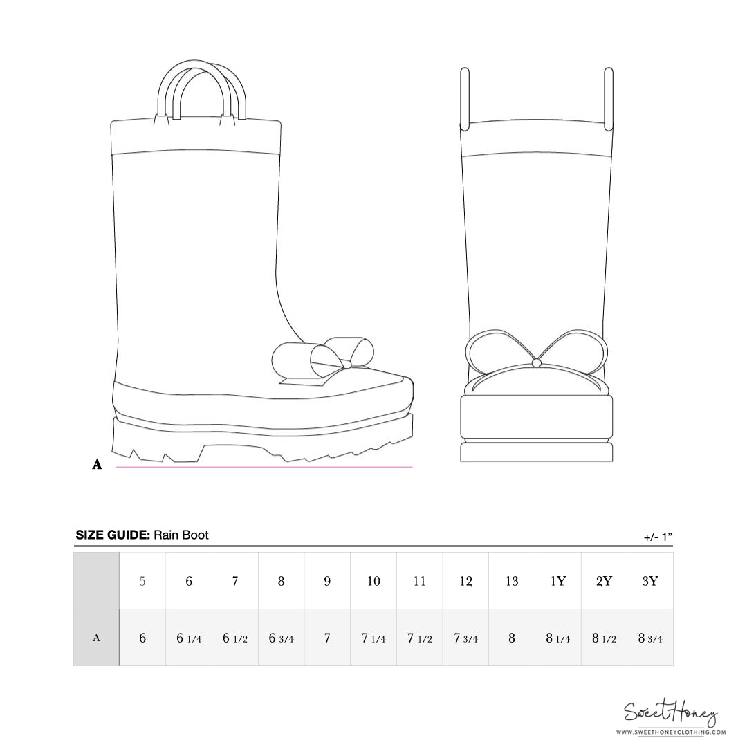 Cheery Rain Boots - Playful