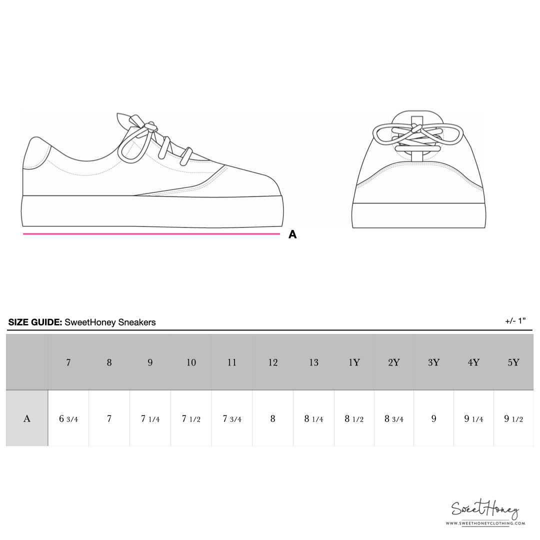 SweetHoney Sneakers - Shimmer