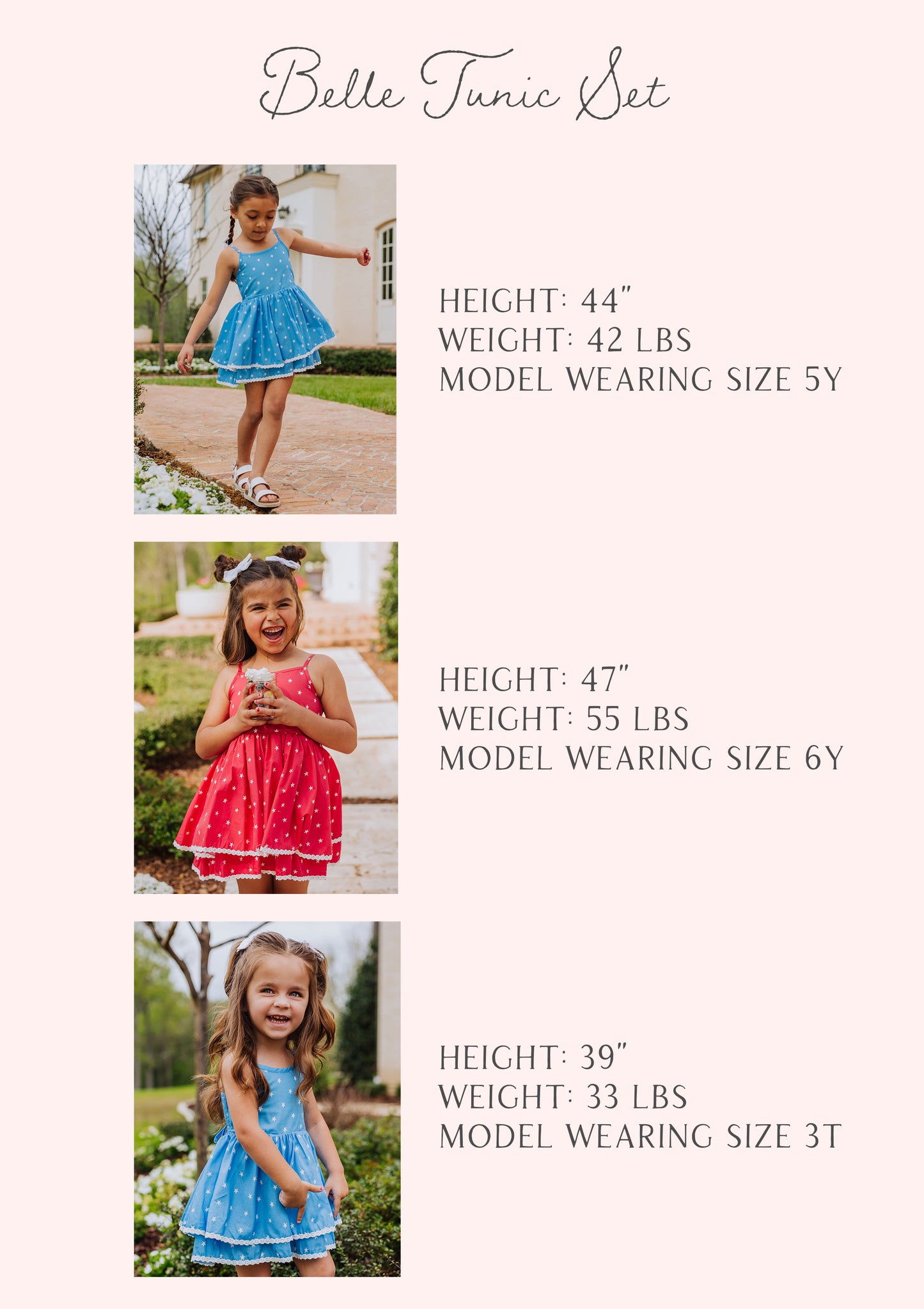 Belle Tunic Set - Let Freedom Ring