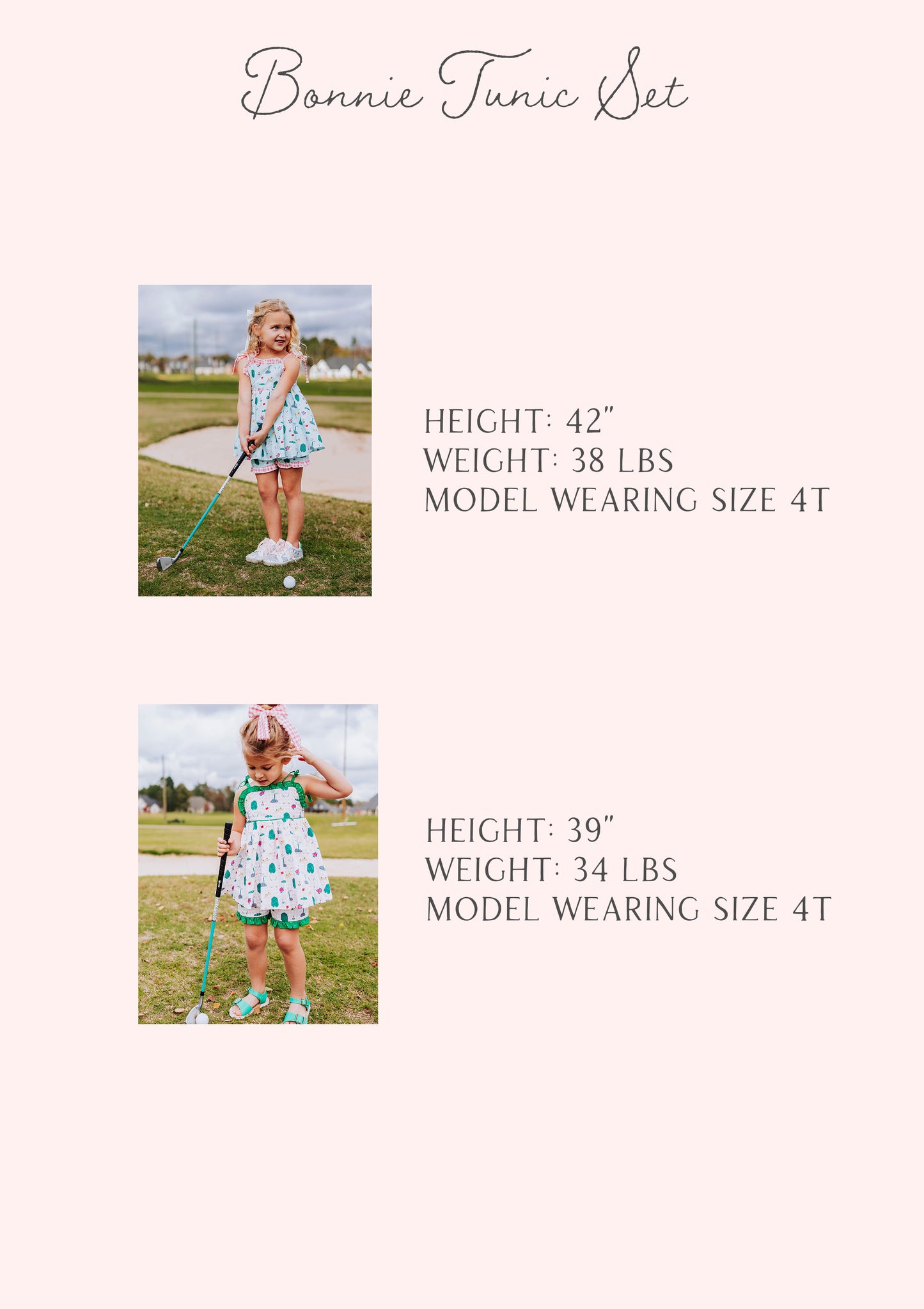 Bonnie Tunic Set - Hole in One
