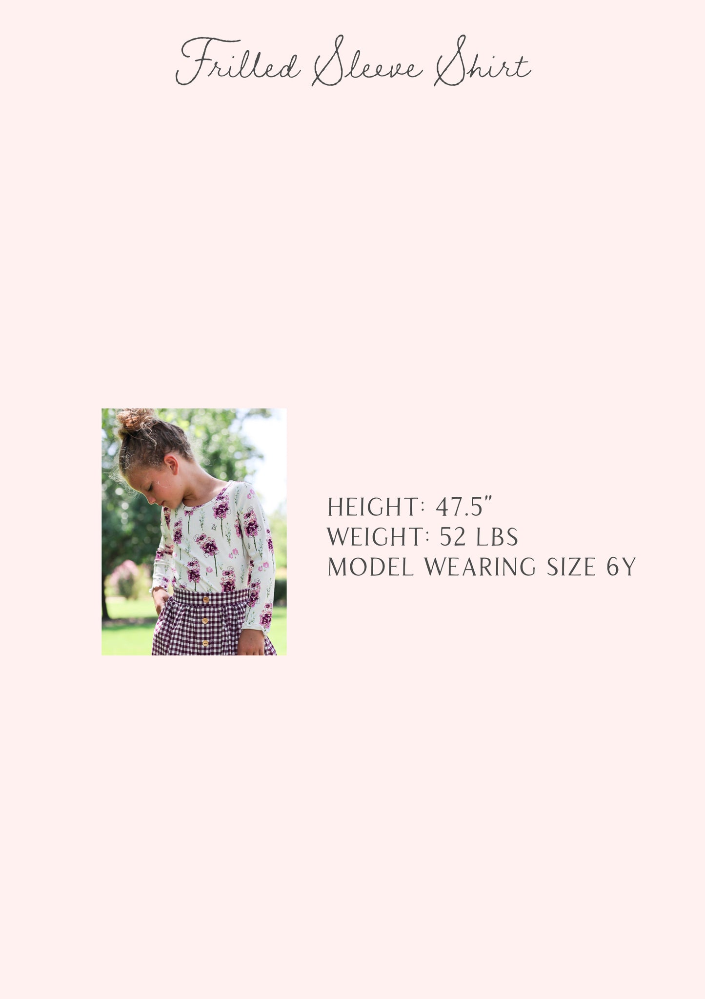 Frilled Sleeve Shirt - Solid Autumn Breeze