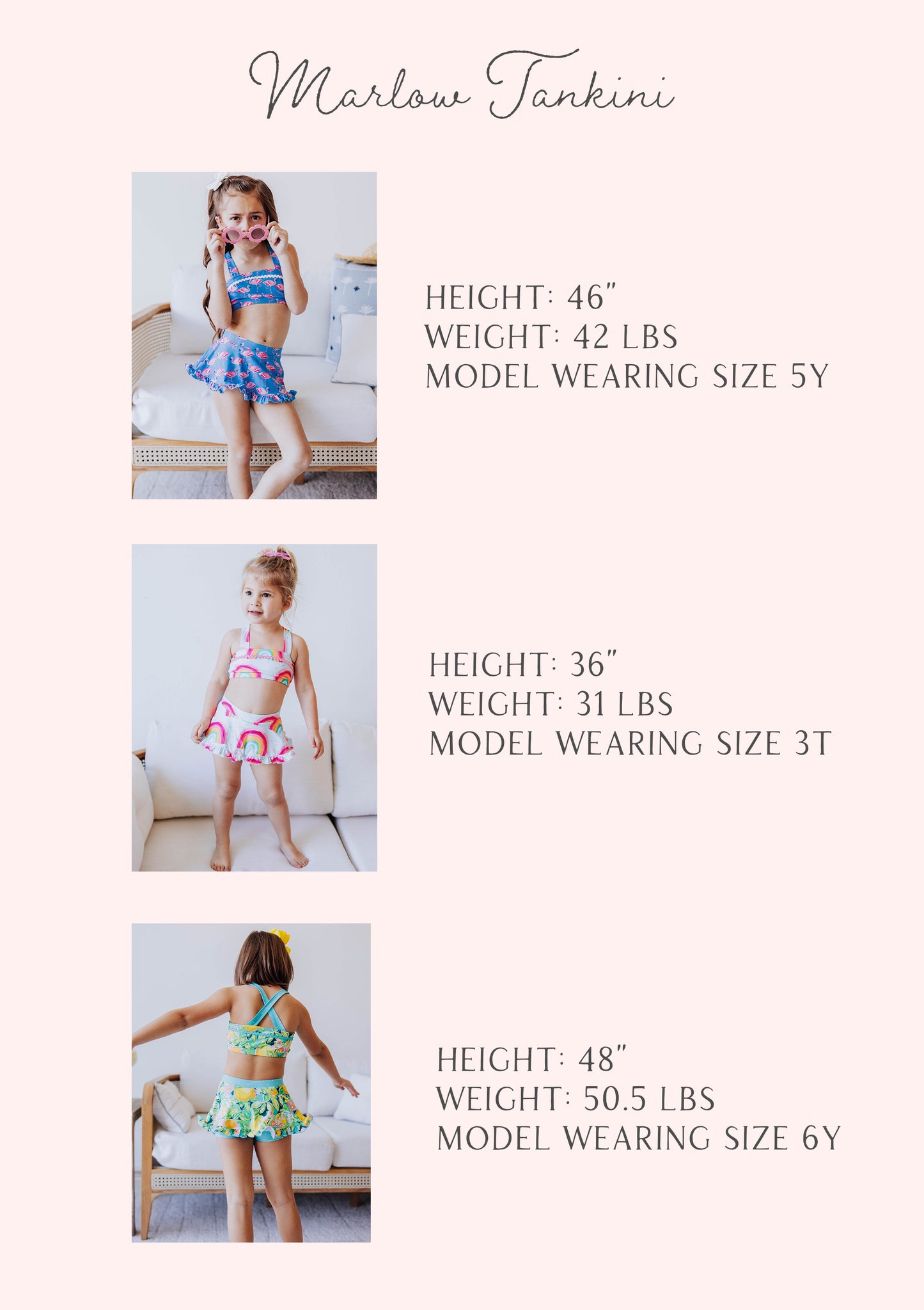 Marlow Tankini - Playful Blue