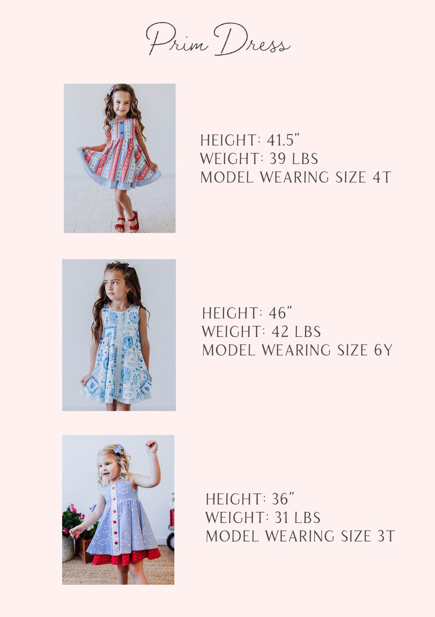 Prim Dress - Star Spangled Banner