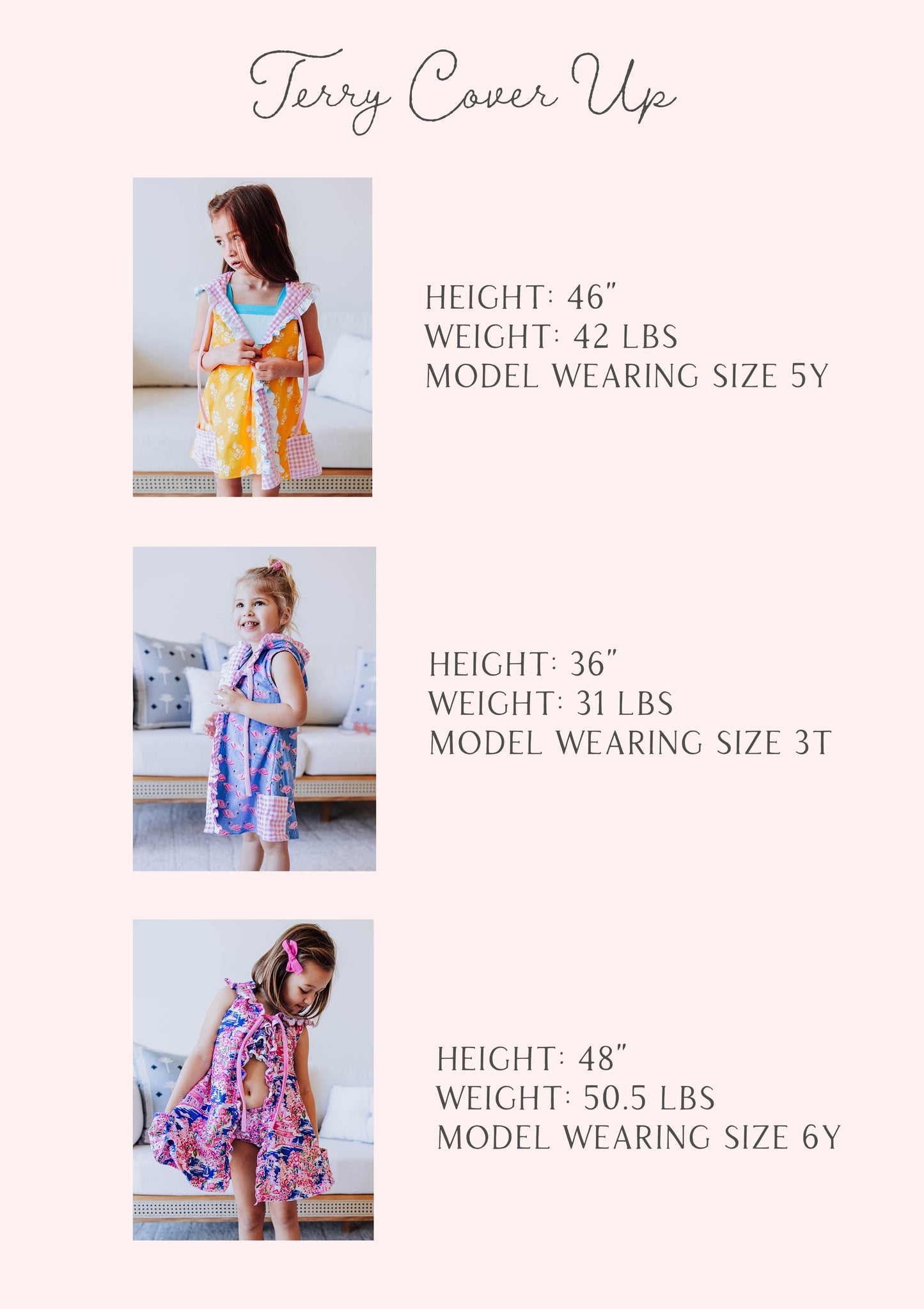 Terry Cover Up - Watercolor Floral