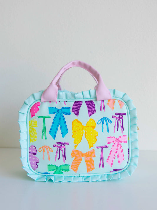 Ruffled Lunch Kit - Vibrant Bows