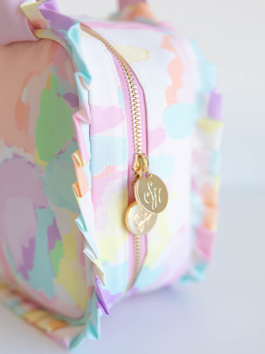 Ruffled Lunch Kit - Cotton Candy Splash