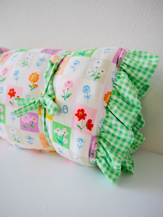 Nap Mat - Checkered Blooms