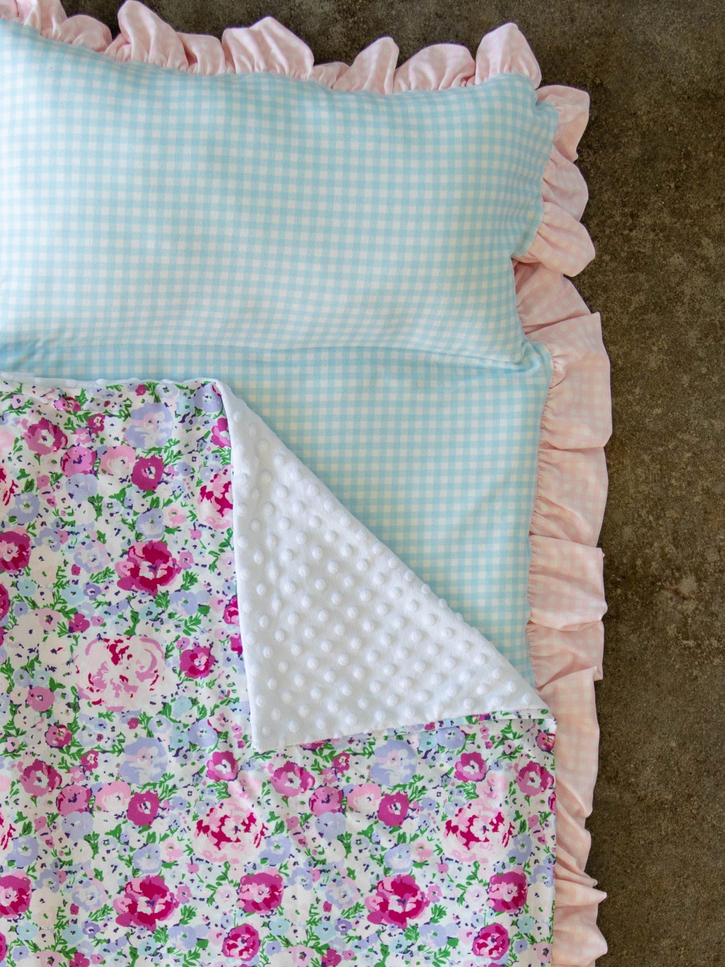 Nap Mat - Violet Carnations