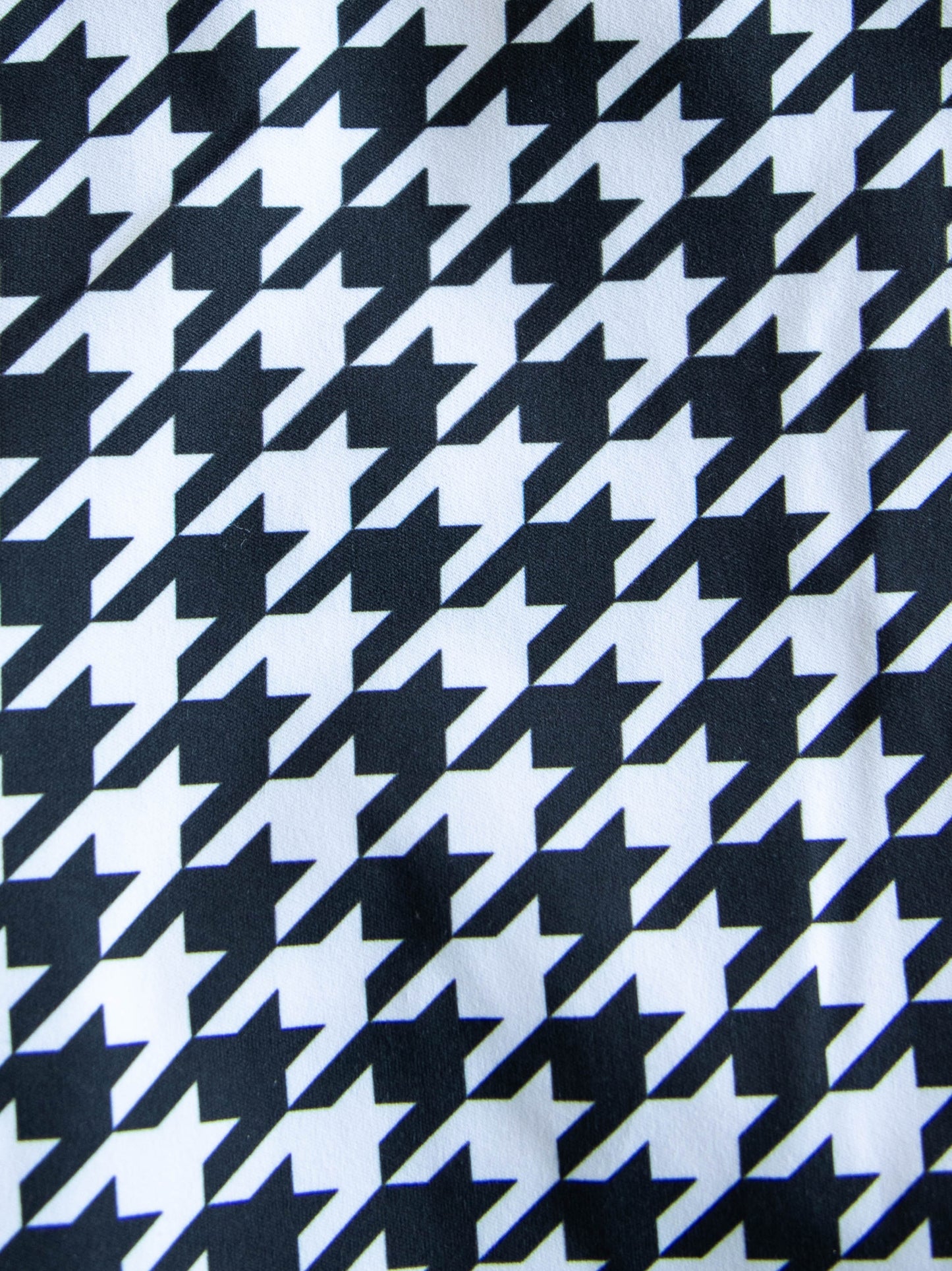 Tennis Dress - Black Houndstooth