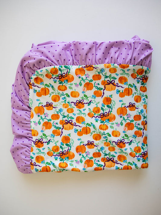 Dreamer Ruffled Blanket - Little Pumpkin Princess