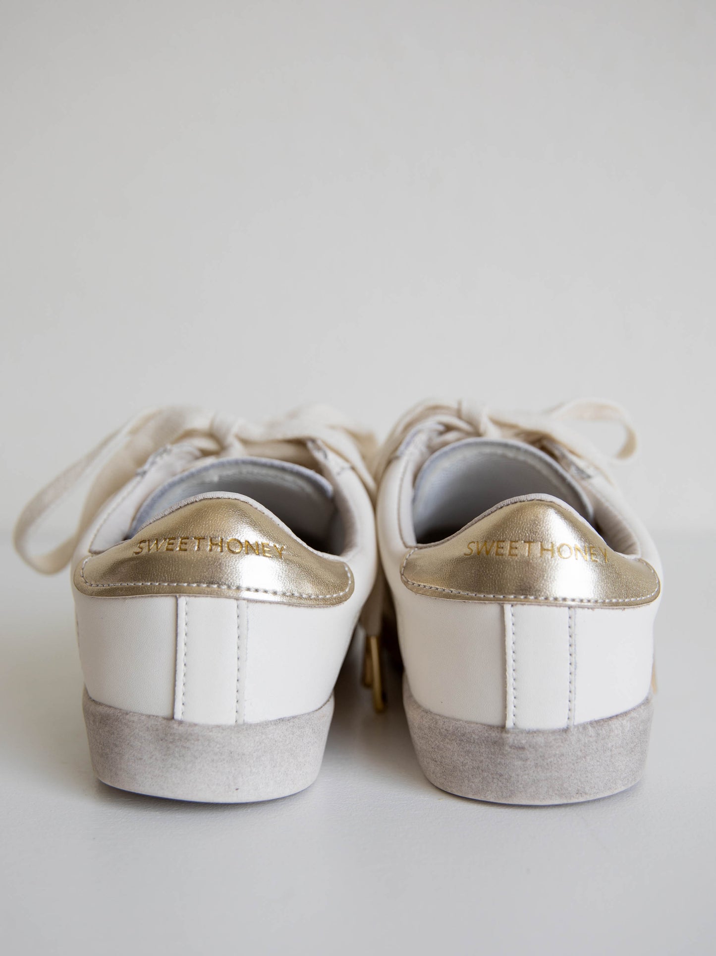 SweetHoney Sneakers - Dipped in Gold