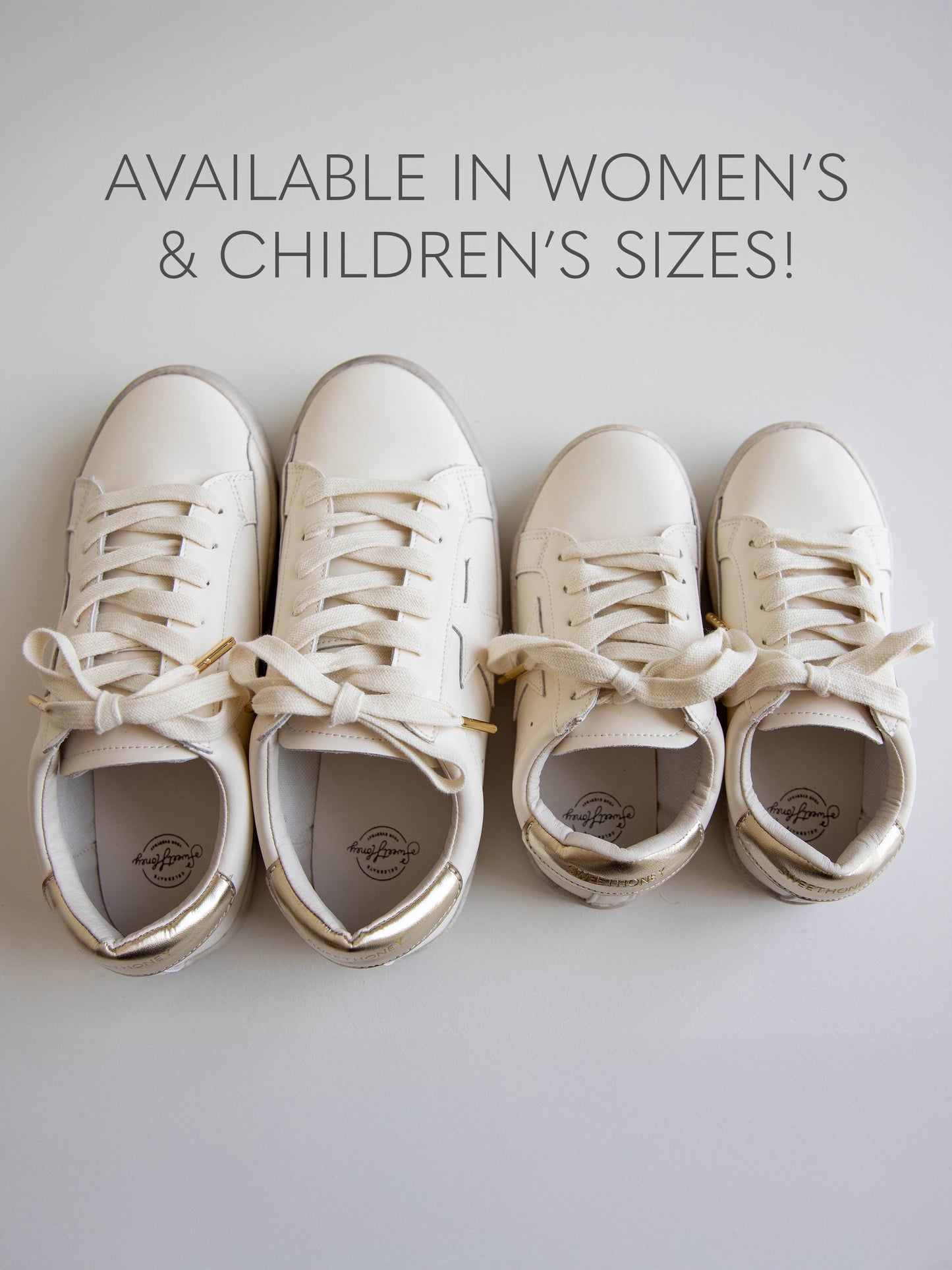 SweetHoney Sneakers - Dipped in Gold