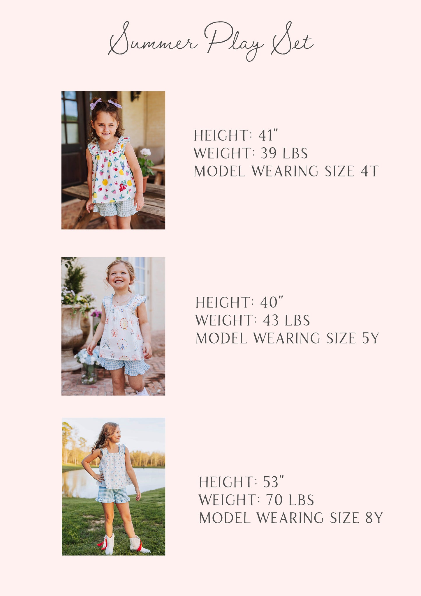 Summer Play Set - Tutti Fruity