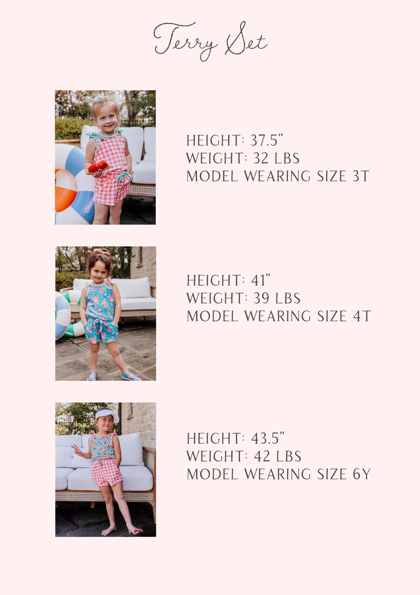 Terry Set - Cotton Candy Splash