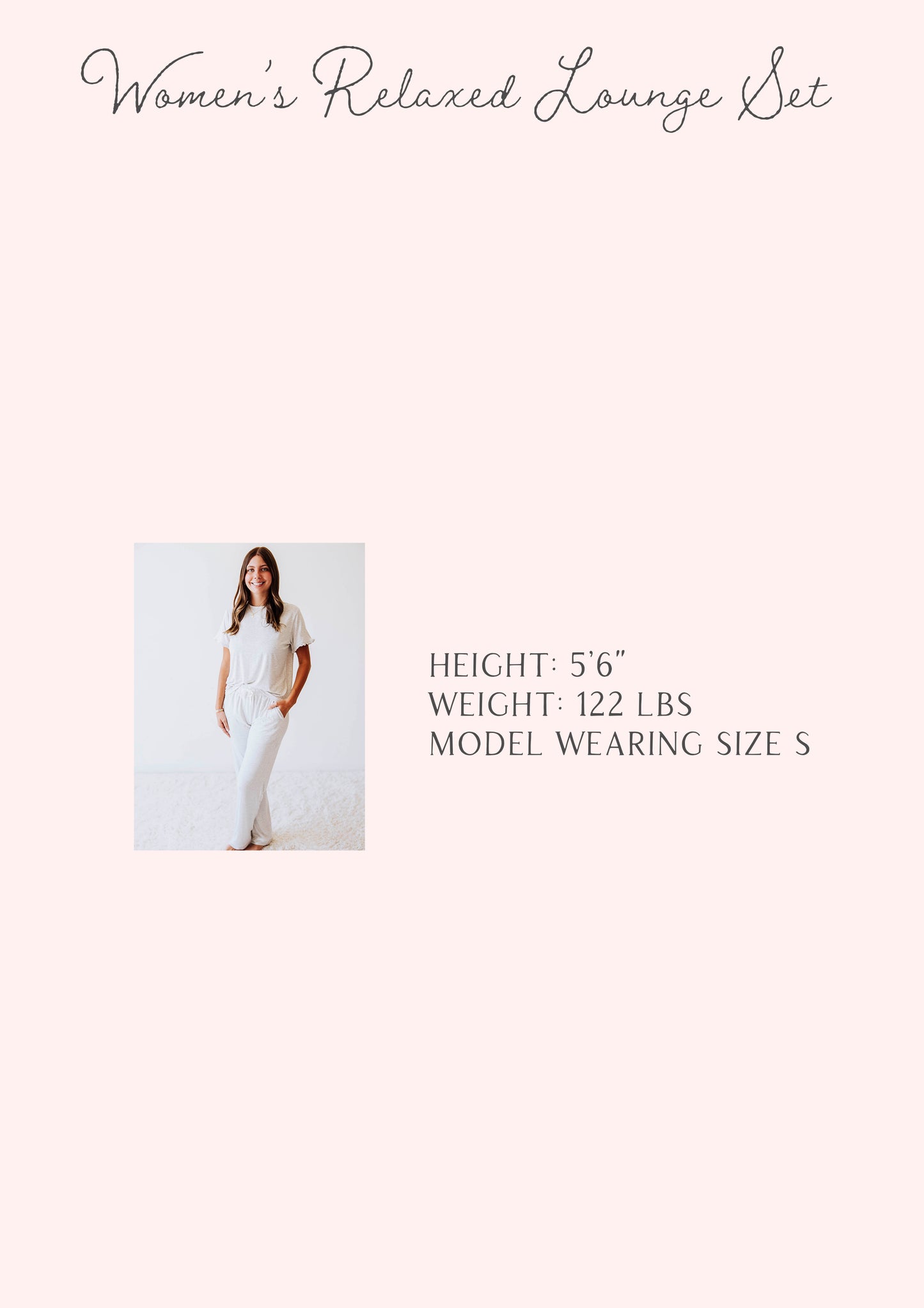 Women's Relaxed Lounge Set - Ash Gray