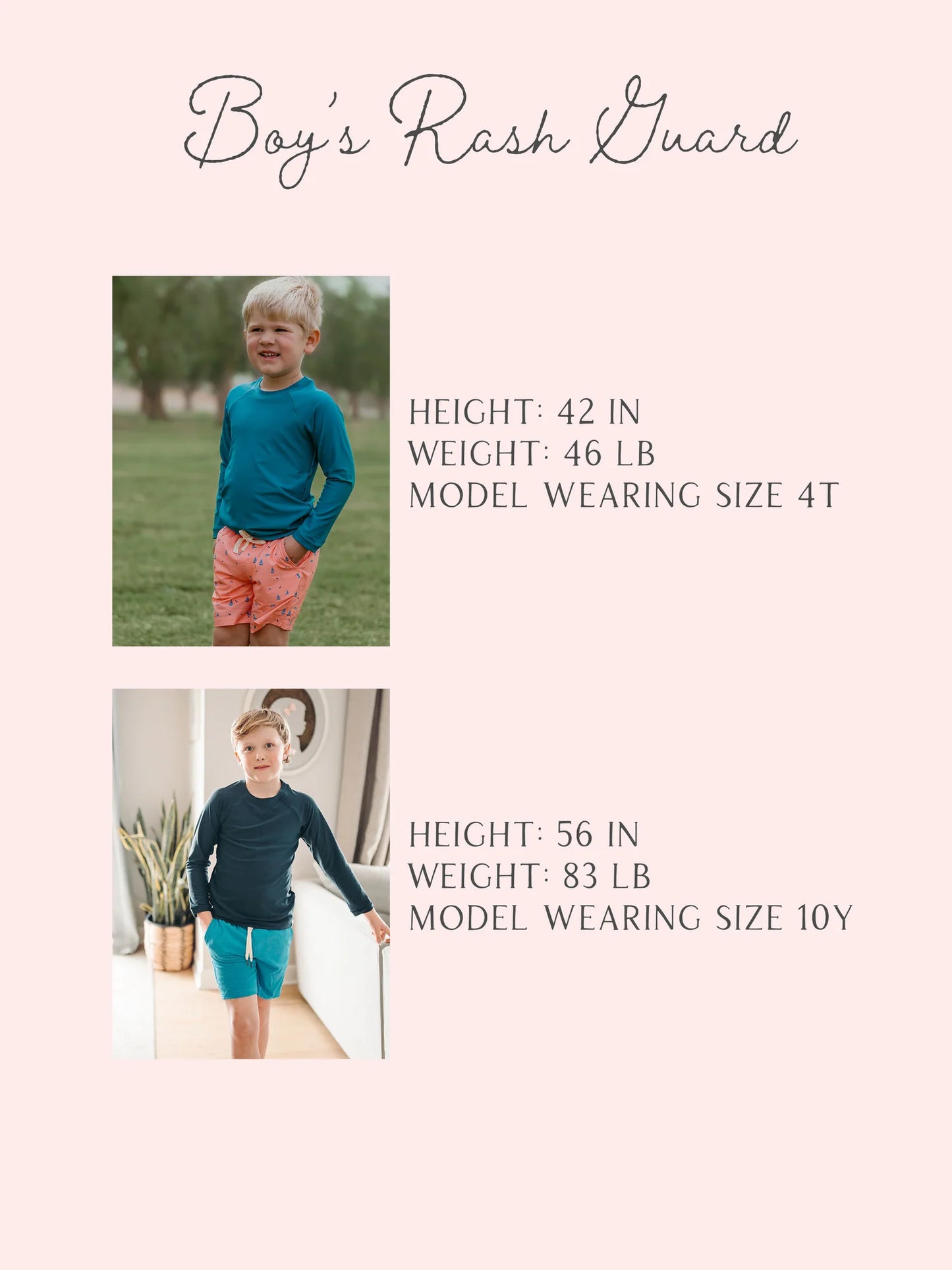 Boy's Rash Guard - Masters Green