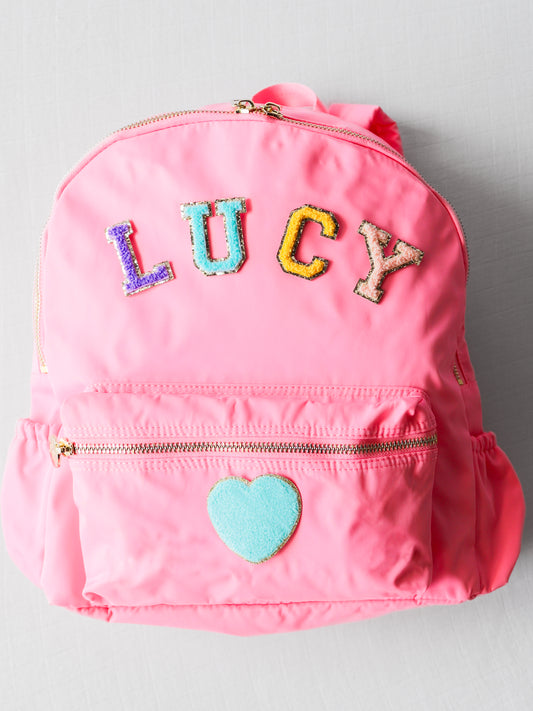 Retro Backpack - Raspberry Sorbert