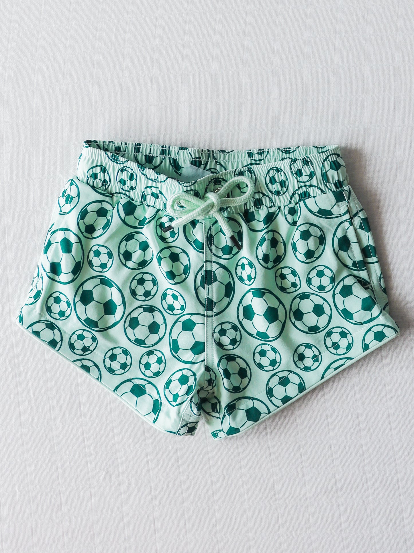 Boy's Swim Trunks - Soccer