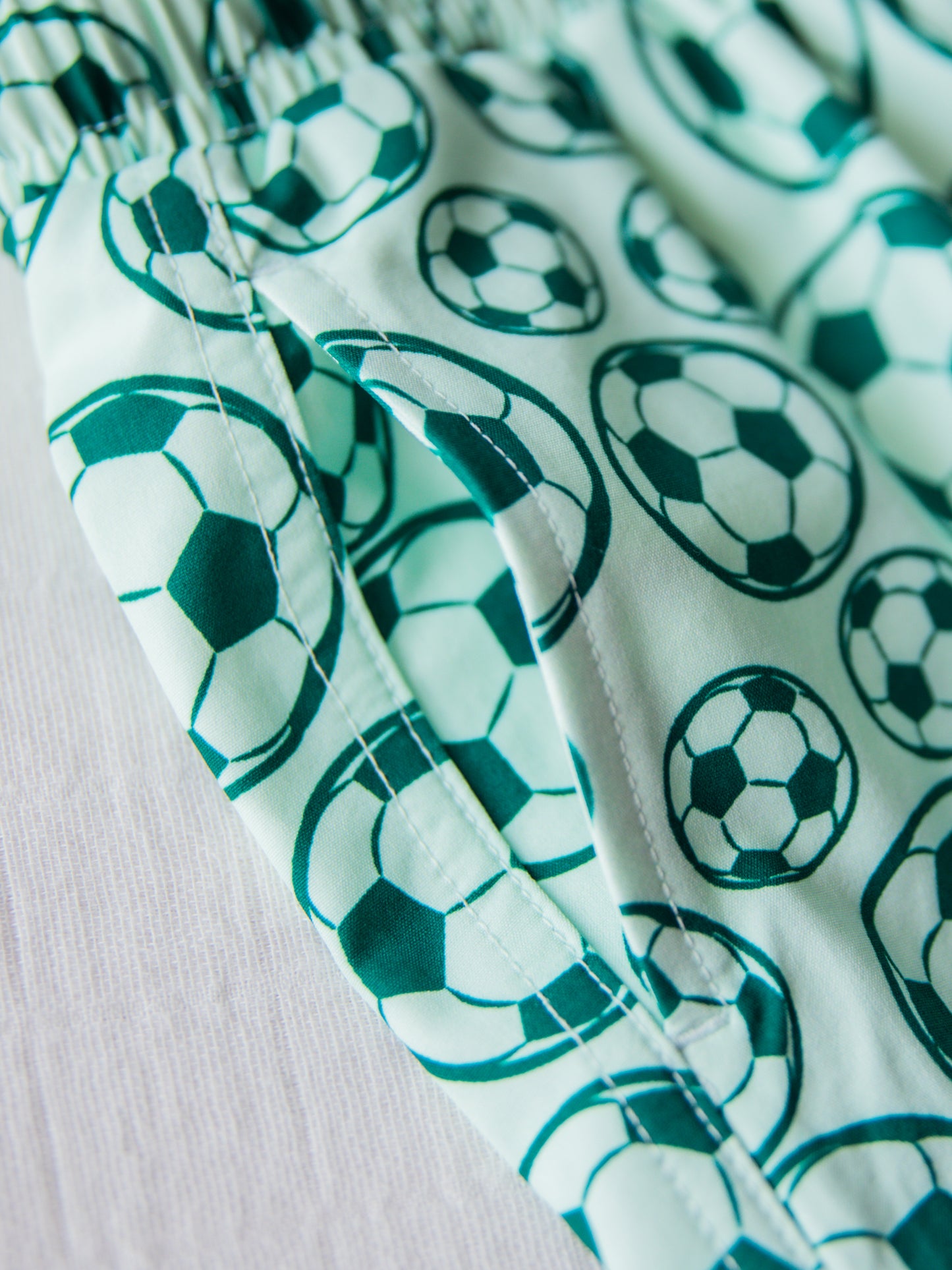 Boy's Swim Trunks - Soccer