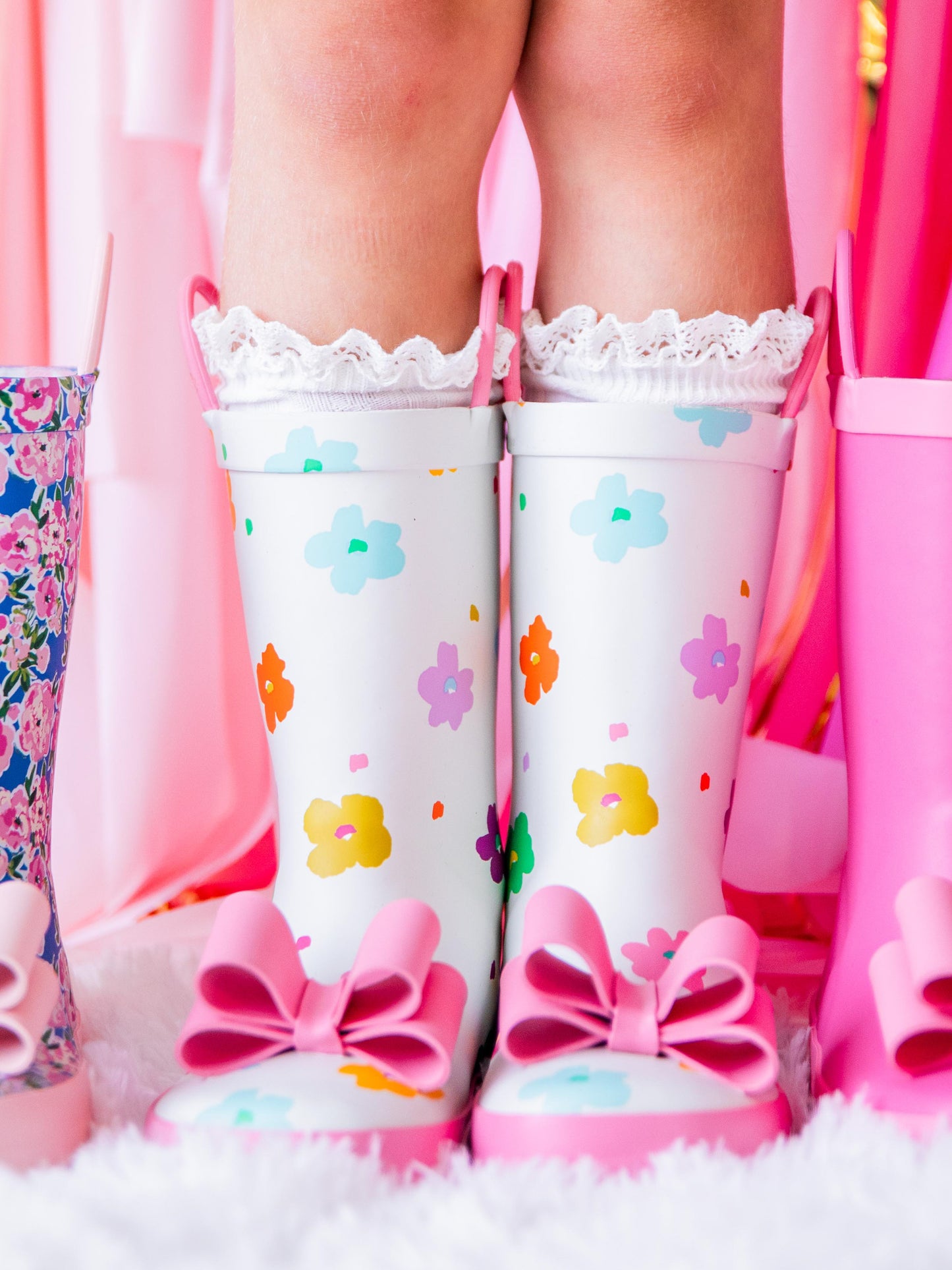 Cheery Rain Boots - Playful