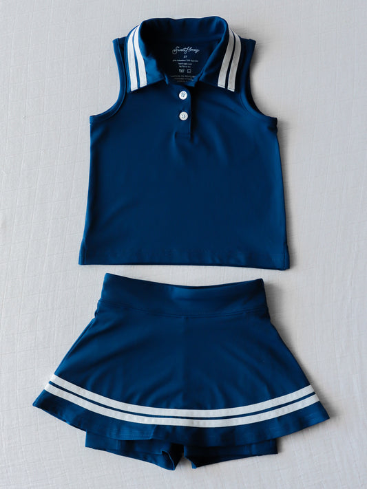 Tennis Set - Navy